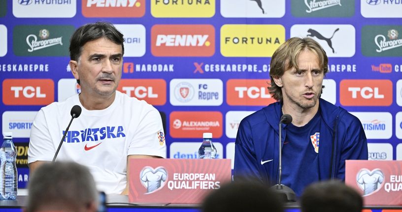 Zlatko Dalić i Luka Modrić