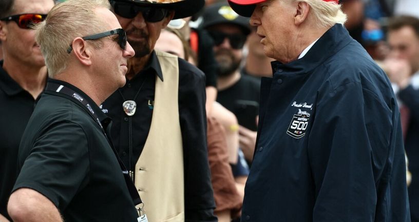 Greg Biffle i Donald Trump