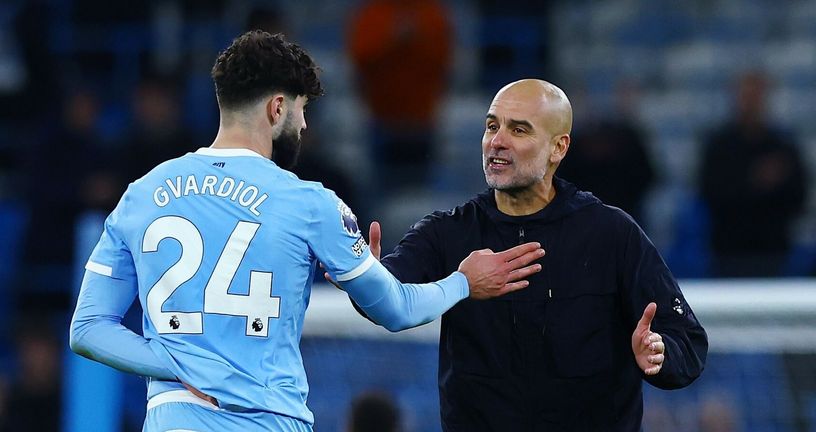 Joško Gvardiol i Pep Guardiola