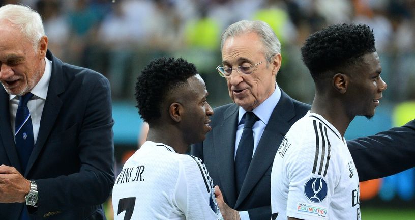 Florentino Perez i Vinicius Jr.