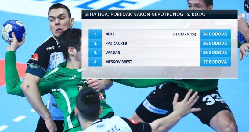 Nexe vodeći za Seha ljestvici