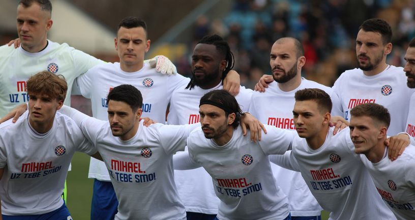 Hajdukovci izrazili podršku Mihaelu Žaperu