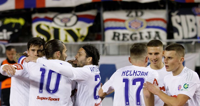 Krovinović i suigrači iz Hajduka