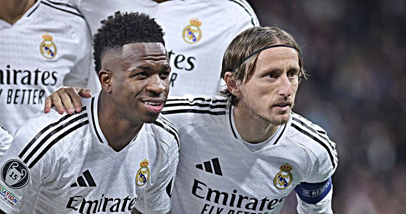 Vinicius i Luka Modrić