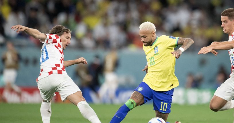 Luka Modrić i Neymar