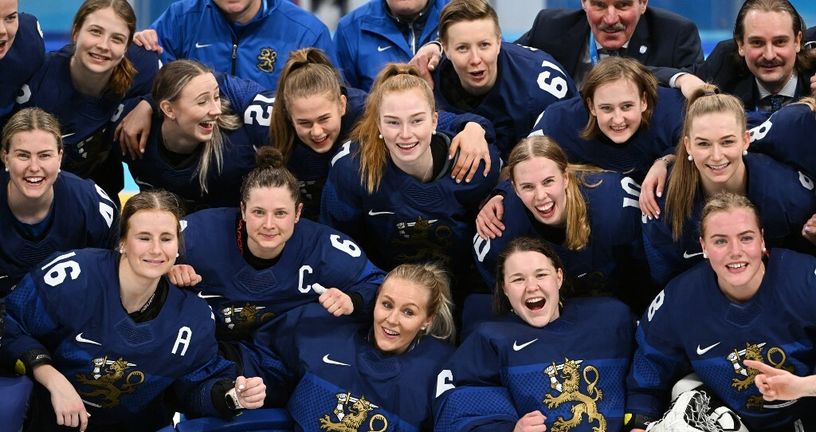 Finske hokejašice brončane 2022. godine