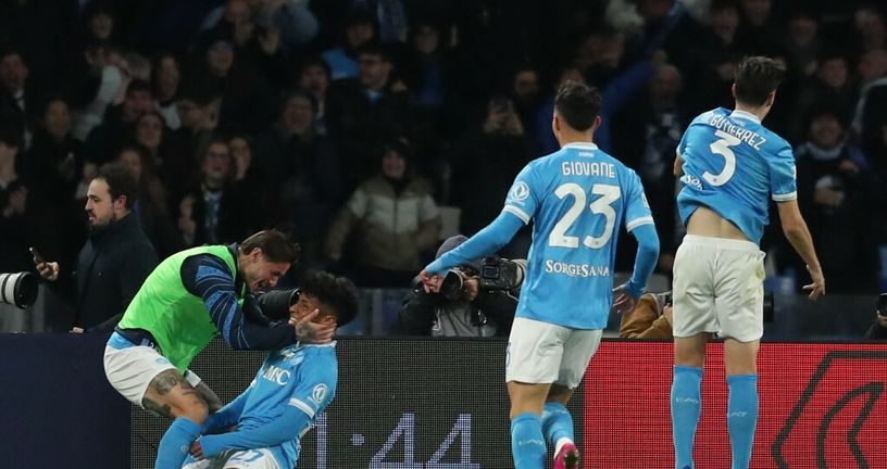 Alisson Santos slavi gol Napolija