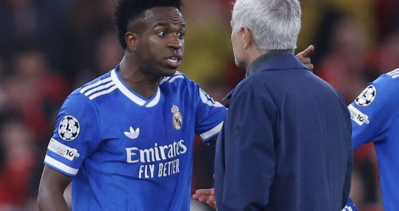 Vinicius Junior i Jose Mourinho