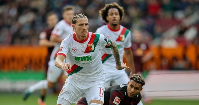 Kristijan Jakić u dresu Augsburga