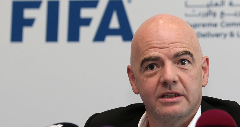 Predsjednik FIFA-e Infantino (Foto: AFP)