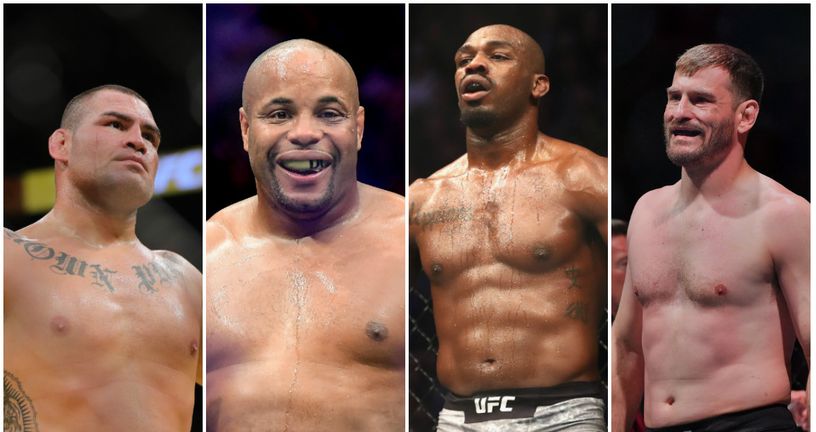Cain, Cormier, Jones, Miočić (Foto: AFP)