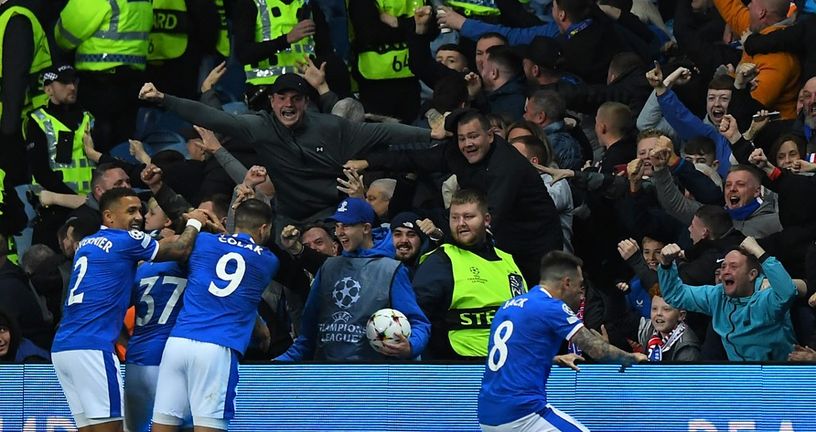 Slavlje igrača Rangersa