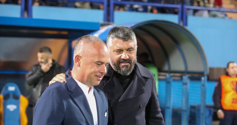 Nikola Šafarić i Gennaro Gattuso