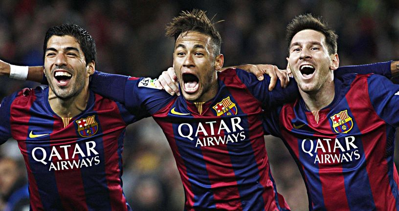 Suarez, Neymar i Messi