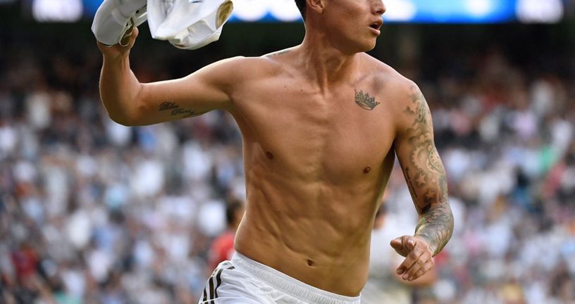 James Rodriguez u dresu Real Madrida