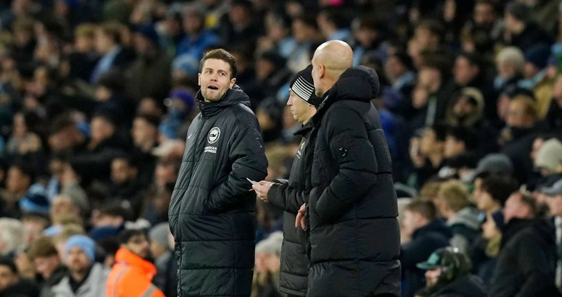 Pep Guardiola i Fabian Huerzeler