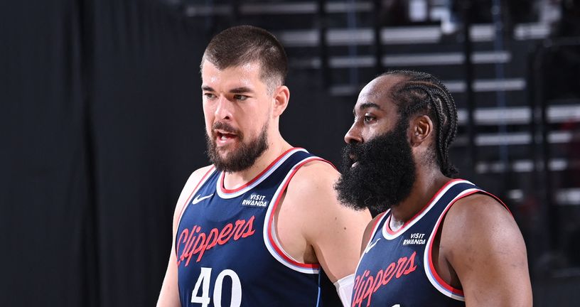 Ivica Zubac i James Harden