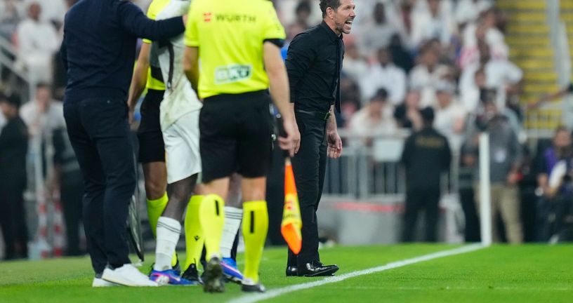 Diego Simeone i Vinicius Jr.