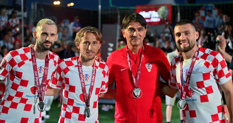 Brozović, Dalić,. Modrić i Kovačić