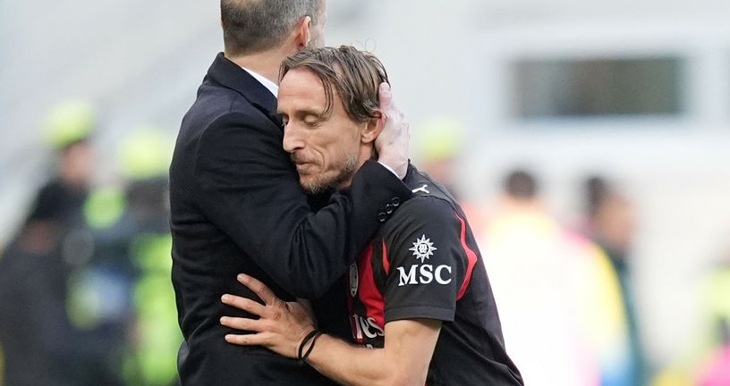 Massimiliano Allegri i Luka Modrić