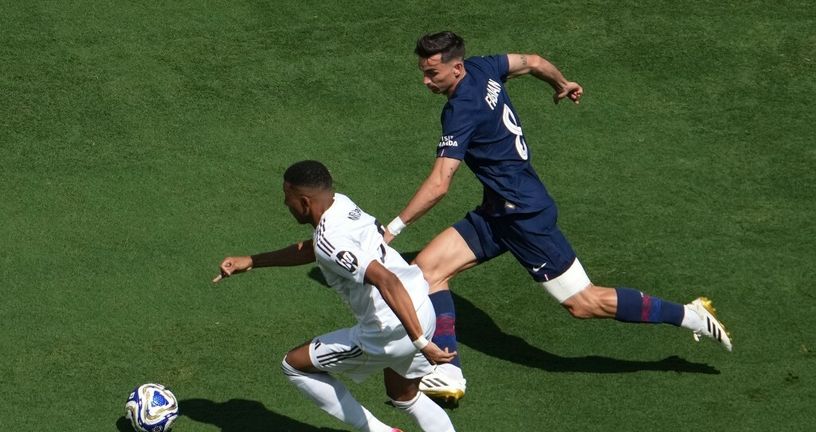 Kylian Mbappe i Fabian Ruiz