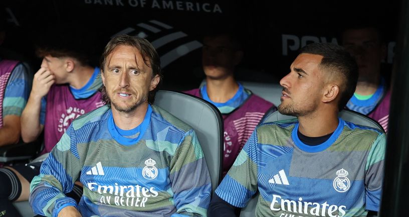 Luka Modrić i Dani Ceballos