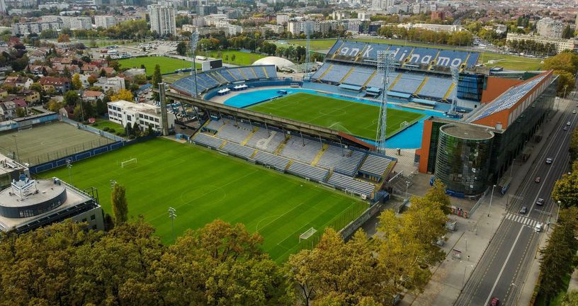 Pogled na Maksimir s istočne strane