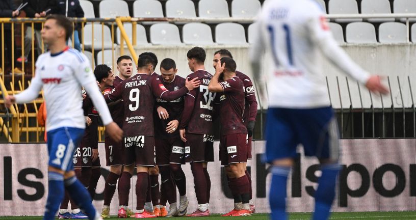 Igrači Istre slave pogodak na Poljudu