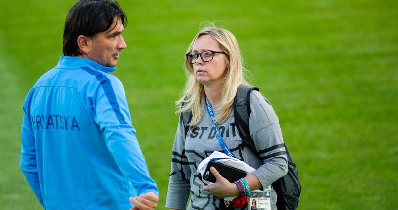 Zlatko Dalić i Iva Olivari