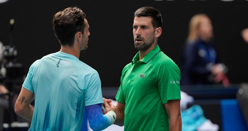 Lorenzo Musetti i Novak Đoković