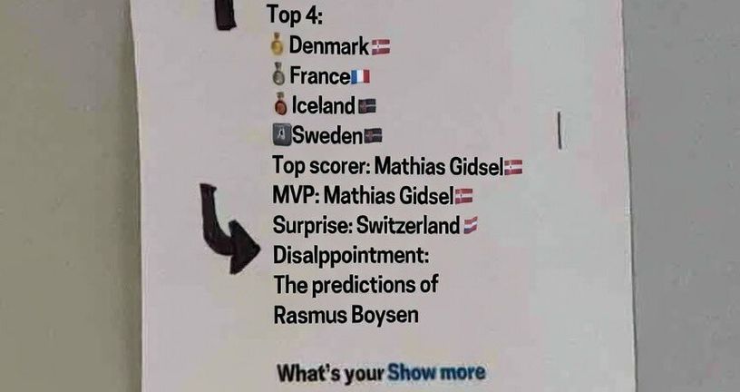 Prognoza Rasmusa Boysena