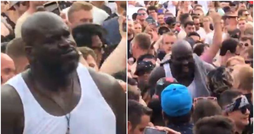 Shaq na Tomorrowlandu (Screenshot)