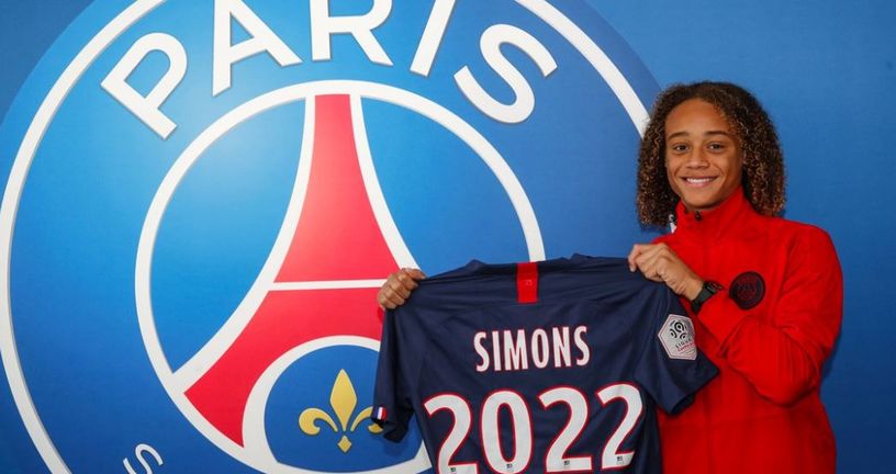 Xavi Simons u PSG-u (Foto: Twitter PSG)