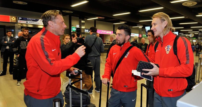 Ivica Olić, Danijel Pranjić i Domagoj Vida