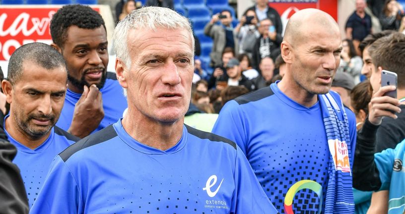 Didier Deschamps i Zinedine Zidane