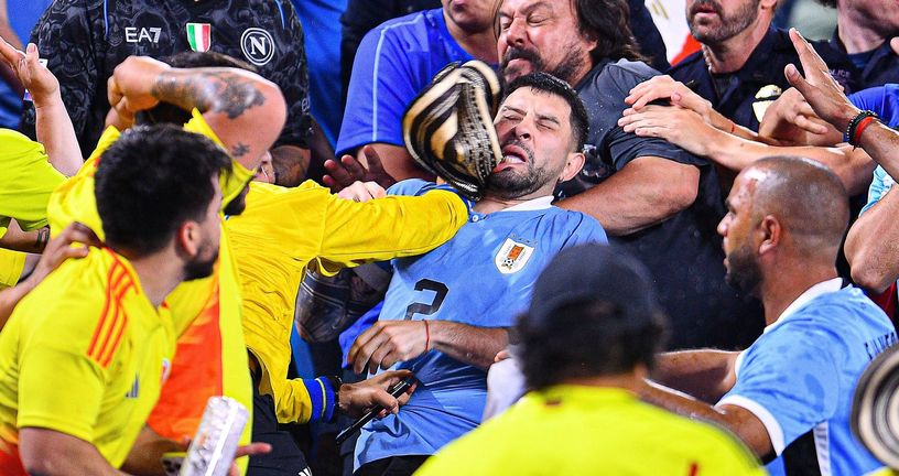 Tuča na Urugvaj - Kolumbija