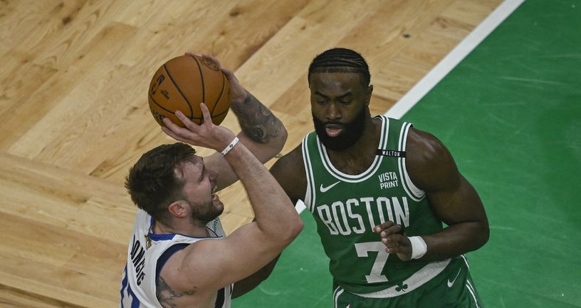 Luka Dončić i Jaylen Brown