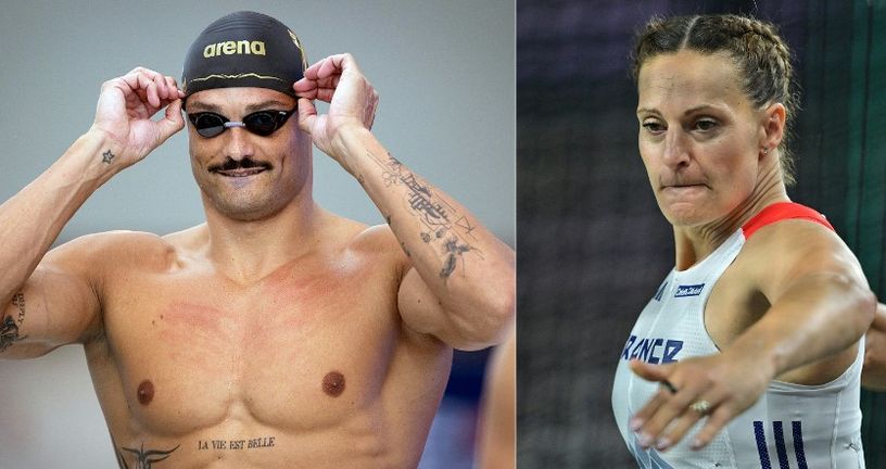 Florent Manaudou i Melina Robert-Michon