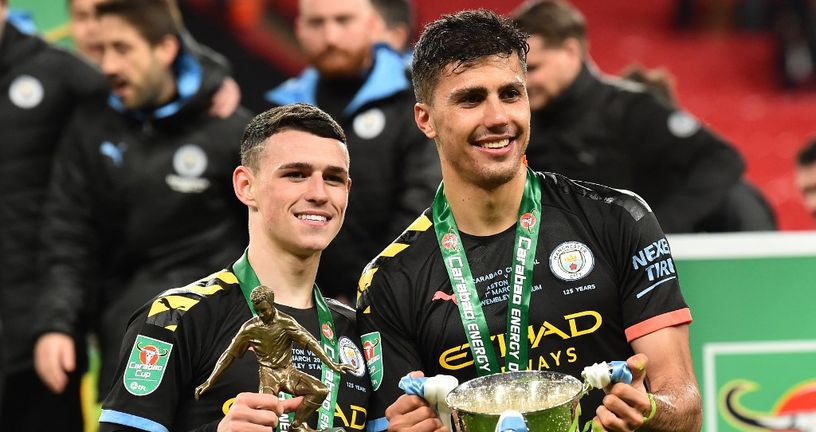 Phil Foden i Rodri
