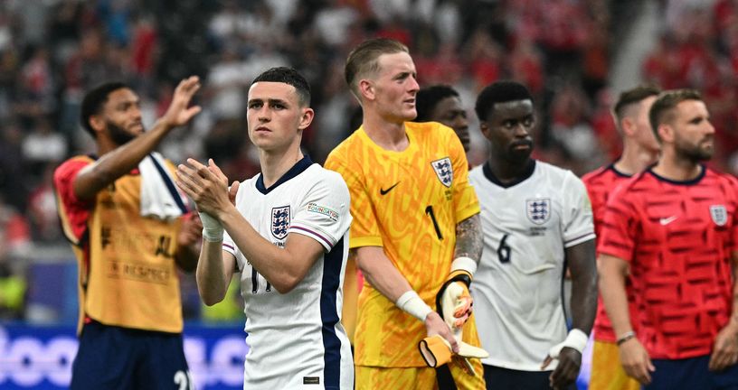 Phil Foden (u prvom planu) i Marc Guehi (u pozadini)