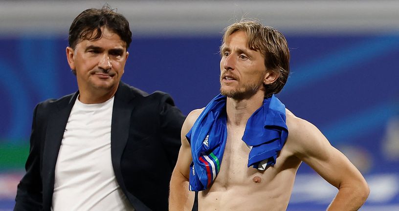 Zlatko Dalić i Luka Modrić