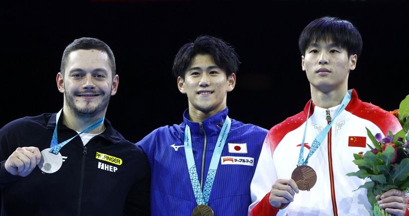 Tin Srbić, Daiki Hashimoto i Weide Su