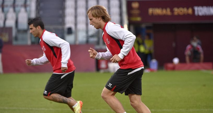 Antonio Reyes i Ivan Rakitić