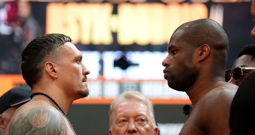 Oleksandr Usik i Daniel Dubois