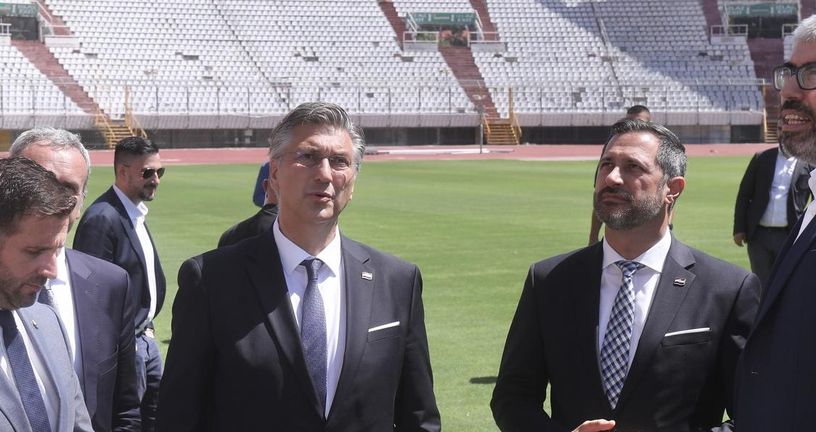 Andrej Plenković na Poljudu