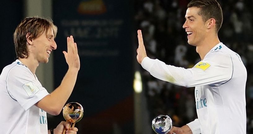 Luka Modrić i Cristiano Ronaldo