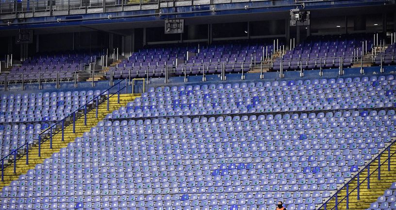 Prazne tribine stadiona Maksimir
