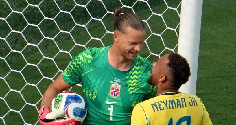 Neymar i Orjan Nyland