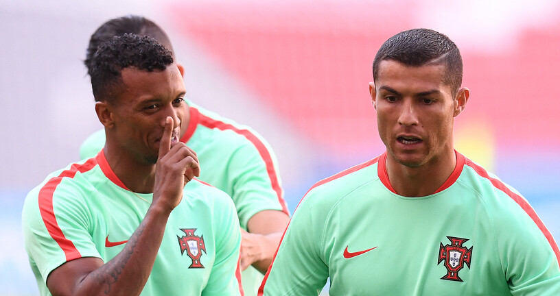 Nani i Cristiano Ronaldo