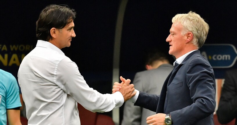 Zlatko Dalić i Didier Deschamps